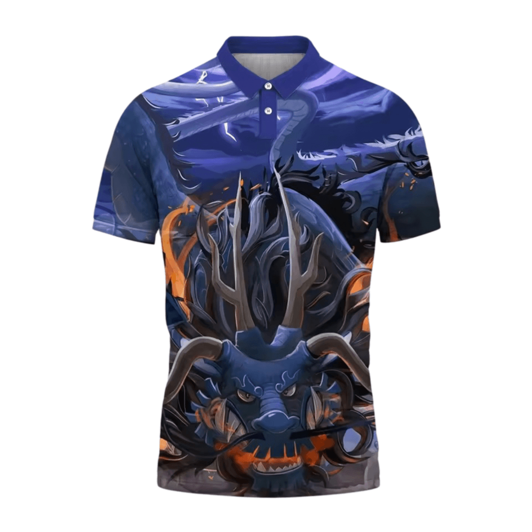 Anime One Piece Kaido Short Sleeve T-Shirt