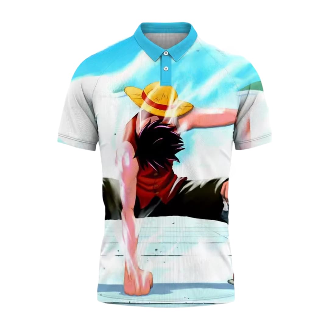 One Piece Anime Monkey D. Luffy Casual T-Shirt