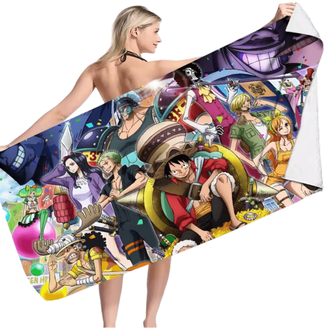 Anime One Piece: Stampede Bath Towel