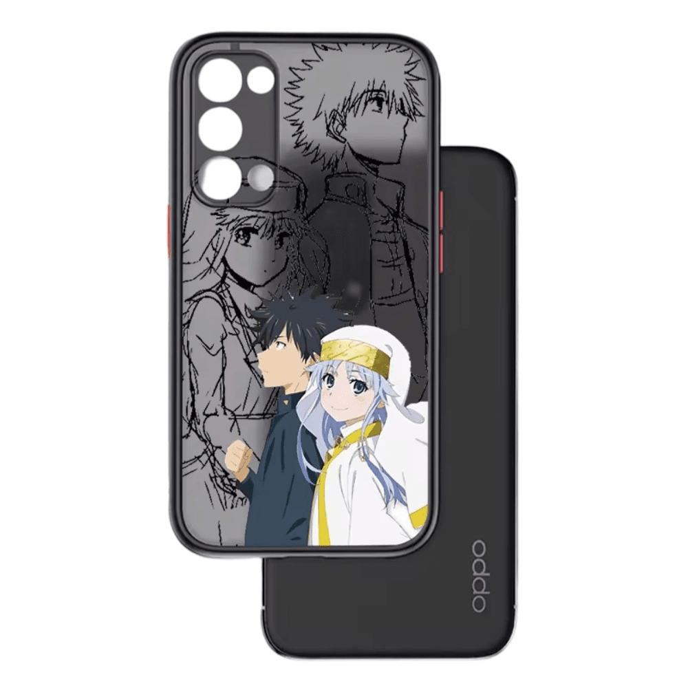 A Certain Magical Index Anime Librorum Prohibitorum And Kamijou Touma Phone Case For OPPO