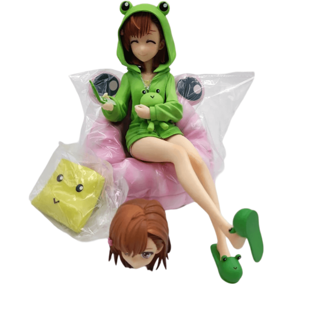 A Certain Magical Index Anime Mikoto Misaka Action Figure Toy — detail 1