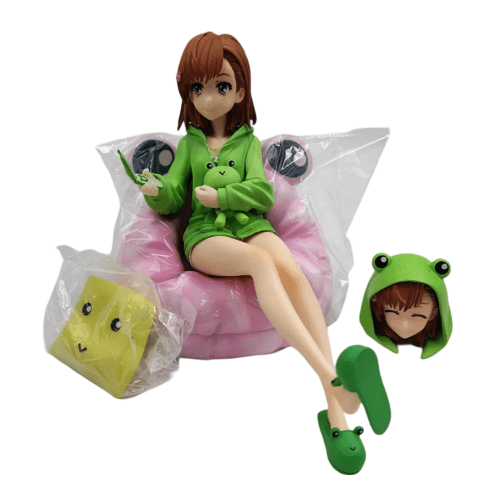 A Certain Magical Index Anime Mikoto Misaka Action Figure Toy — detail 2