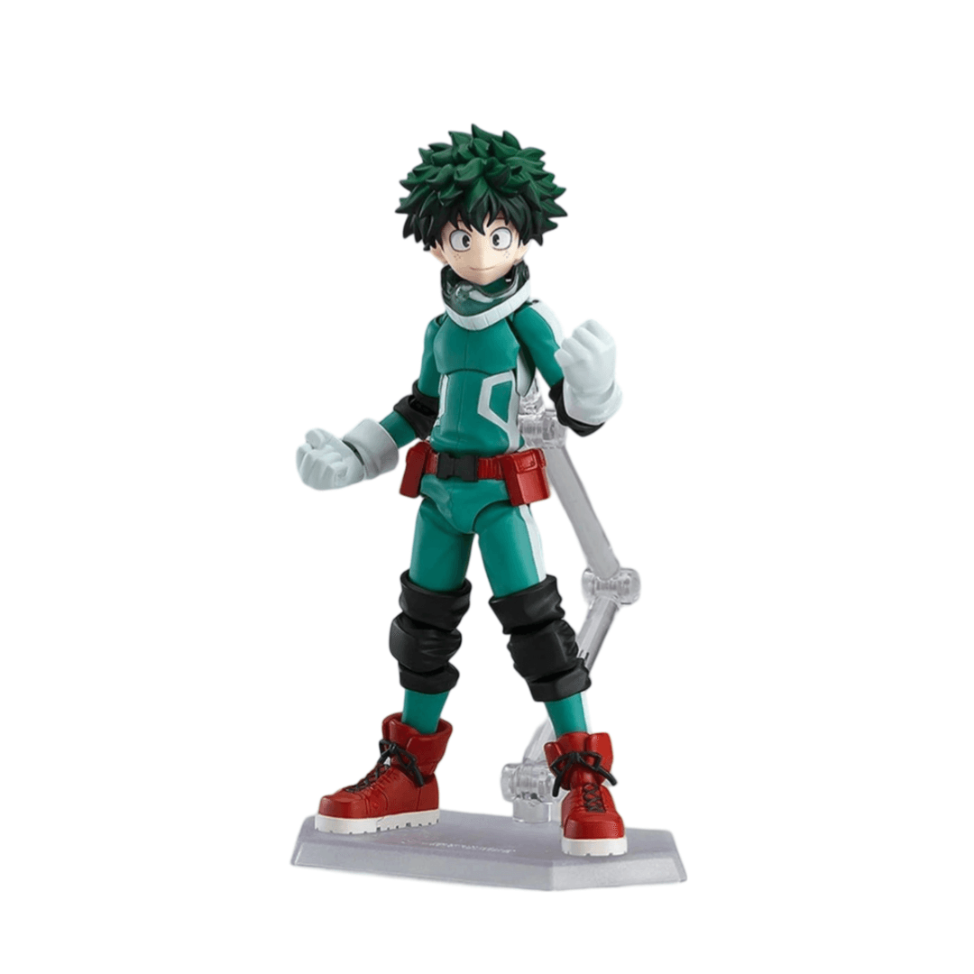 15cm Anime My Hero Academia Izuku Midoriya Action Figure Replaceable Face Toy