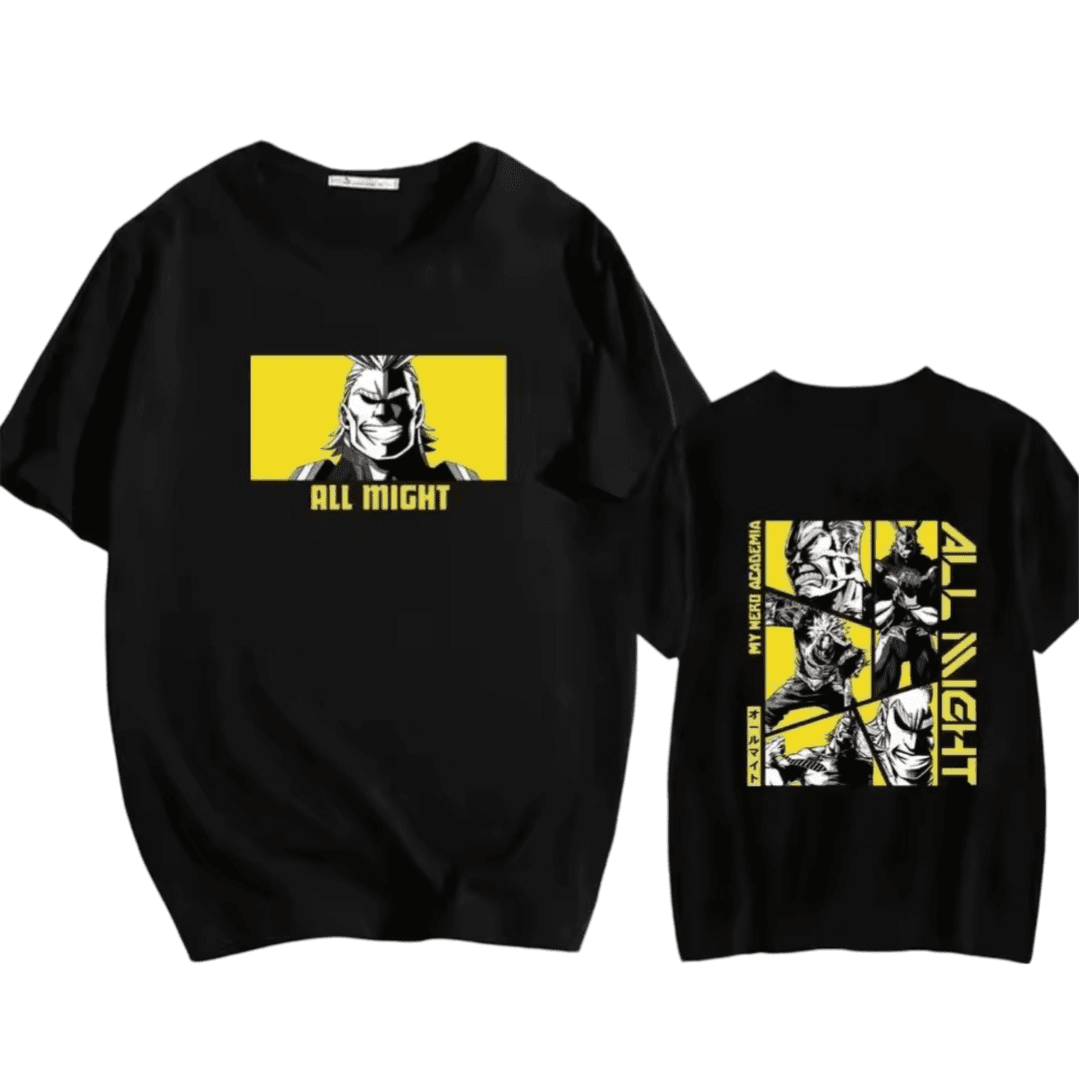Anime My Hero Academia All Might Casual T-Shirt