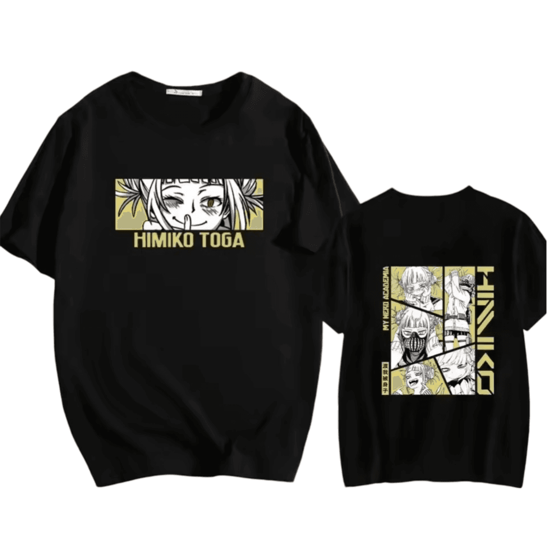 Anime My Hero Academia Himiko Toga Casual T-Shirt