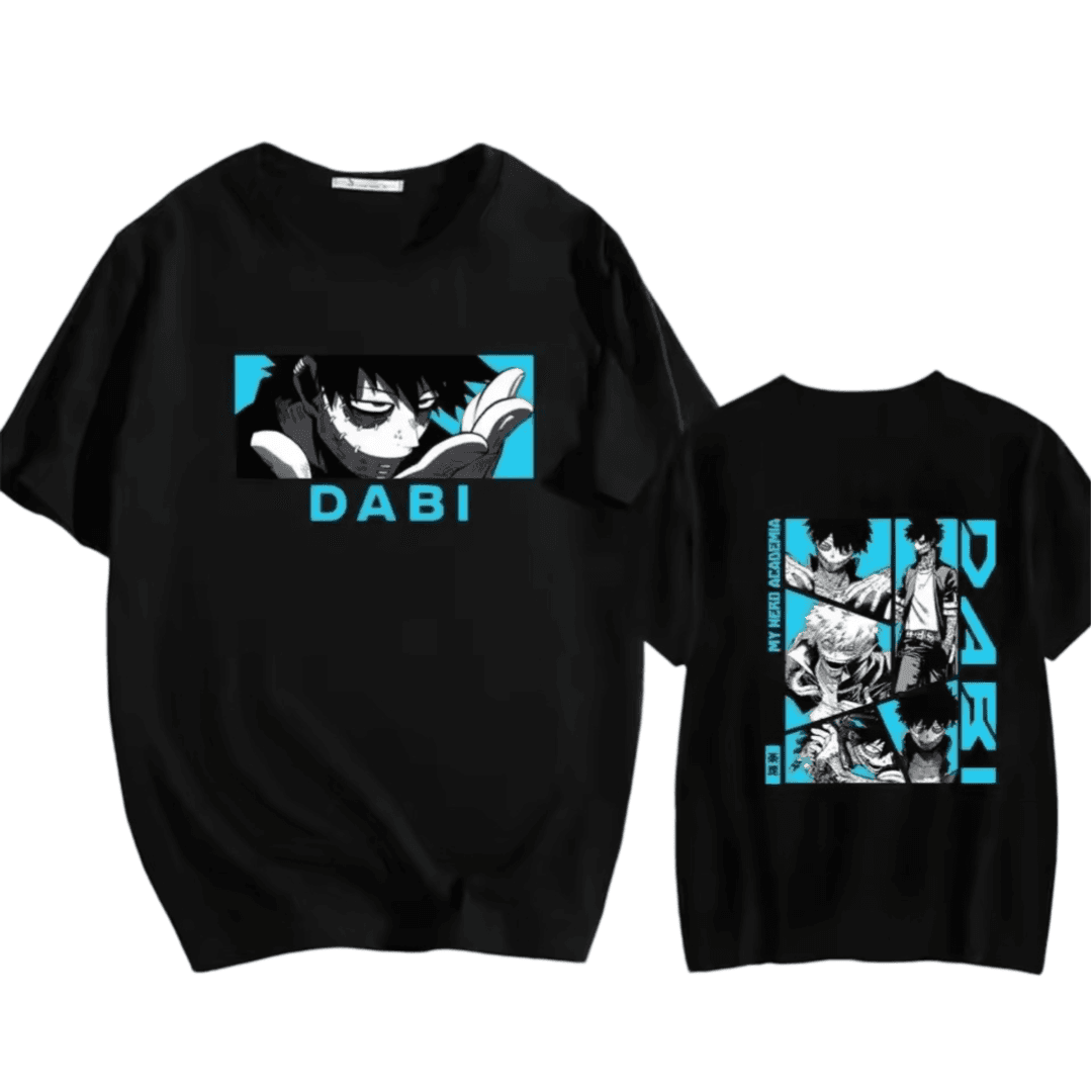 Anime My Hero Academia Dabi Casual T-Shirt