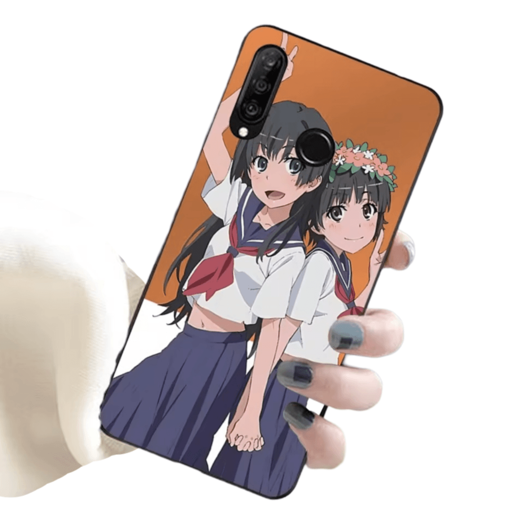 Anime A Certain Magical Index Ruiko Saten And Kazari Uiharu Huawei Honor Phone Case