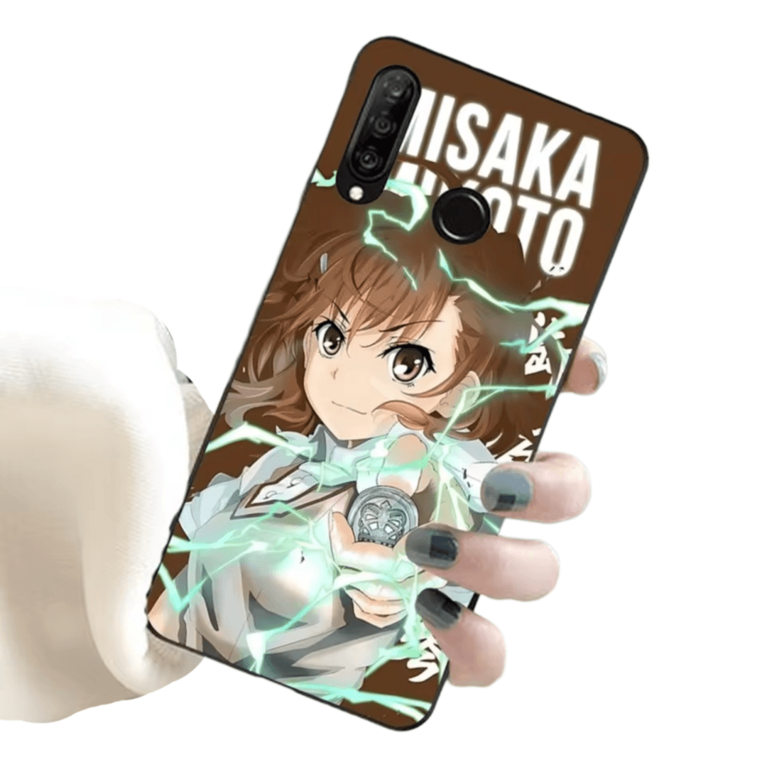 Anime A Certain Magical Index Mikoto Misaka Phone Case For Huawei Honor