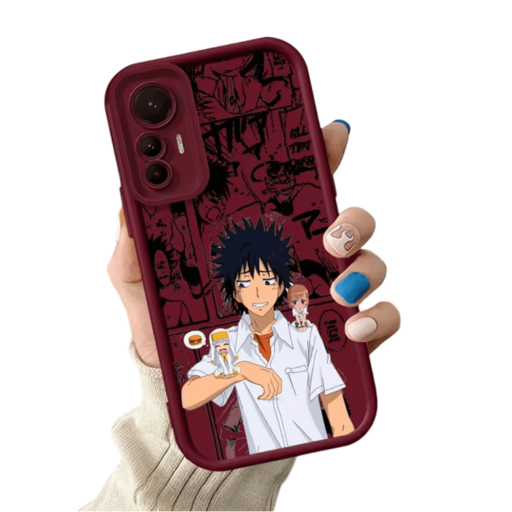 Kamijou Touma A Certain Magical Index Anime TPU Phone Case