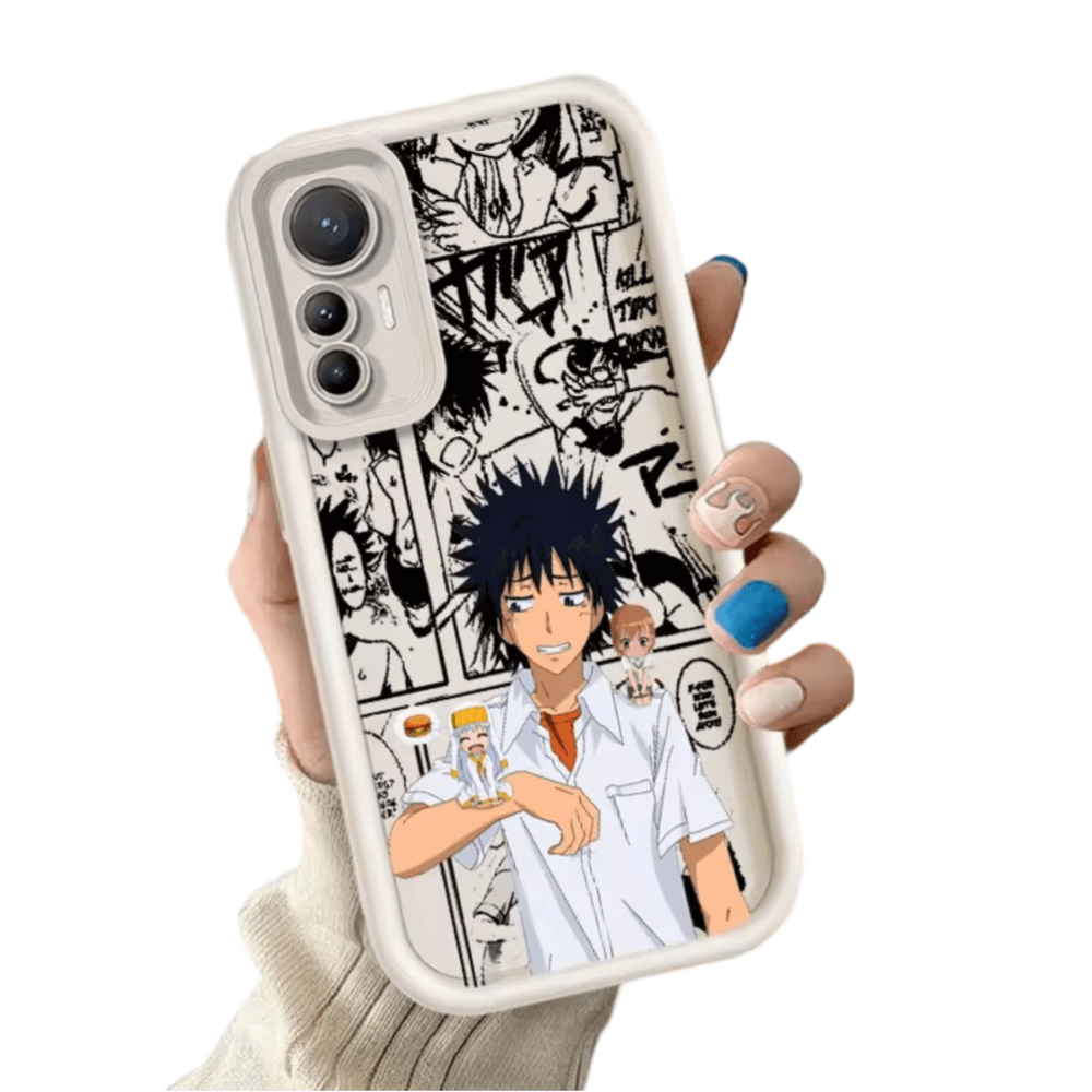 Anime A Certain Magical Index Kamijou Touma TPU Phone Case