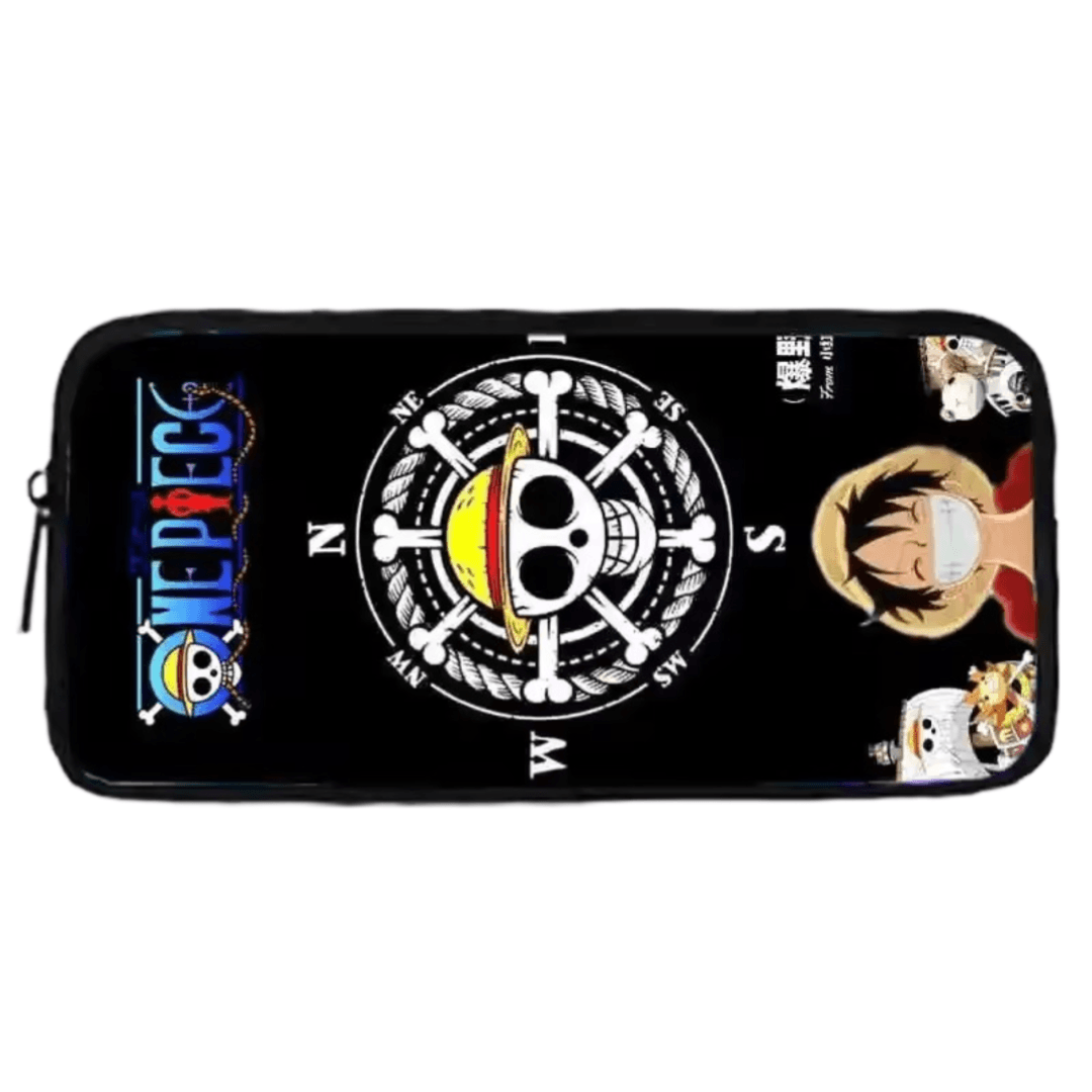 One Piece Anime Luffy With Symbol Pencil Case