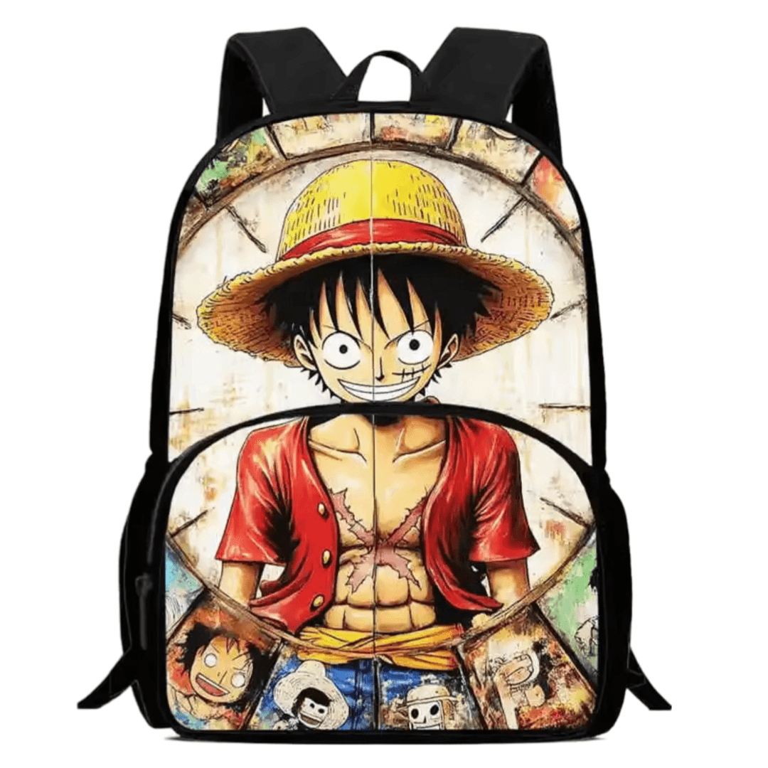 Anime One Piece Luffy Schoolbag