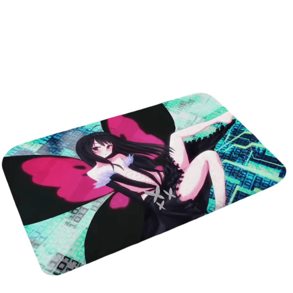 Anime Accel World Kuroyukihime Anti-Slip Floor Mat