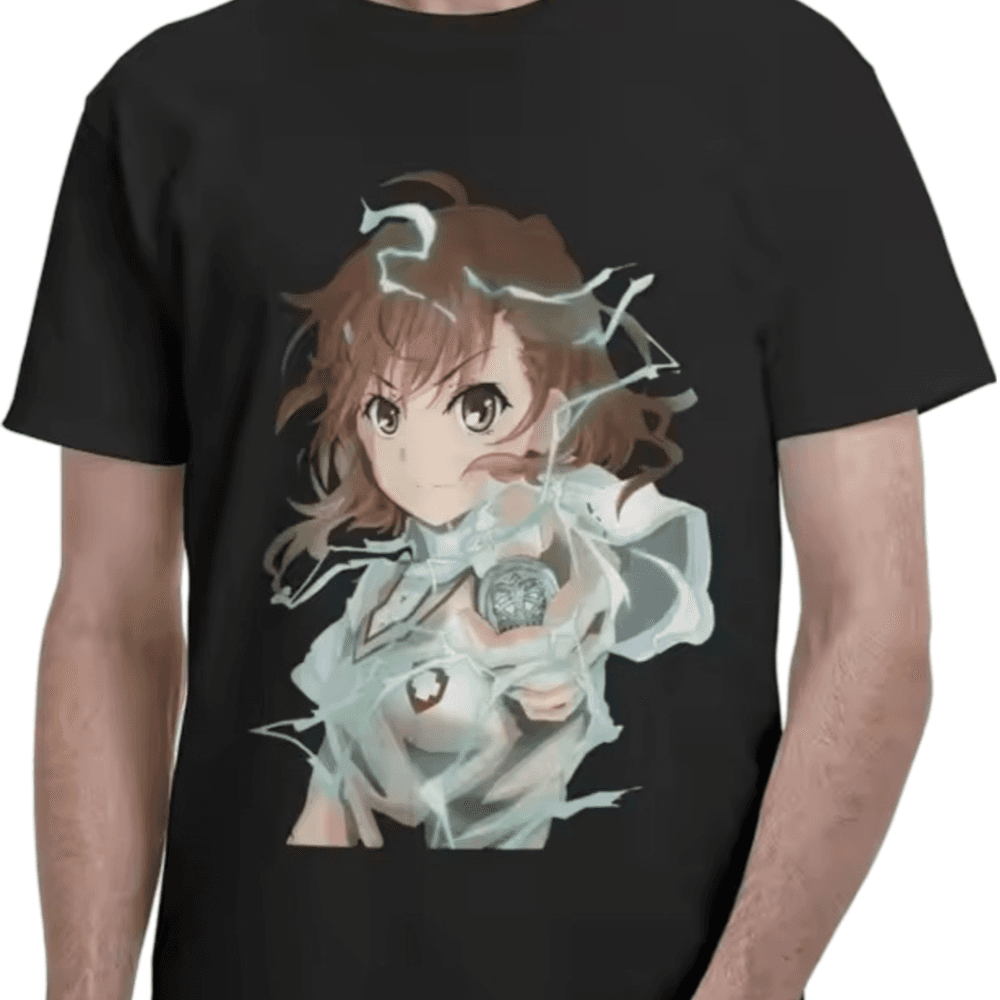 Anime A Certain Magical Index Mikoto Misaka T-Shirt