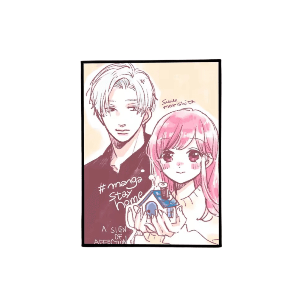 A Sign Of Affection Anime Yuki Itose And Itsuomi Nagi Paper Print Poster