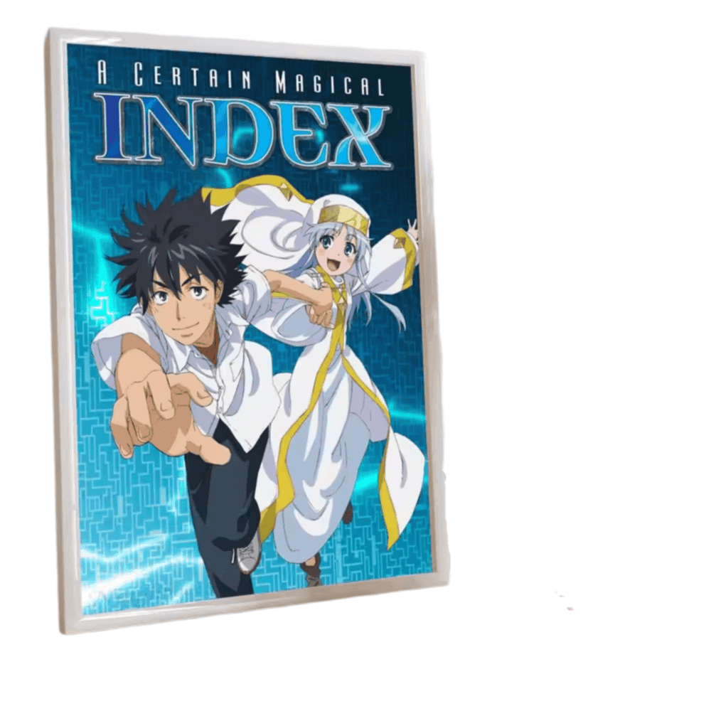 A Certain Magical Index Anime Kamijou Touma And Librorum HD Wall Decor Poster