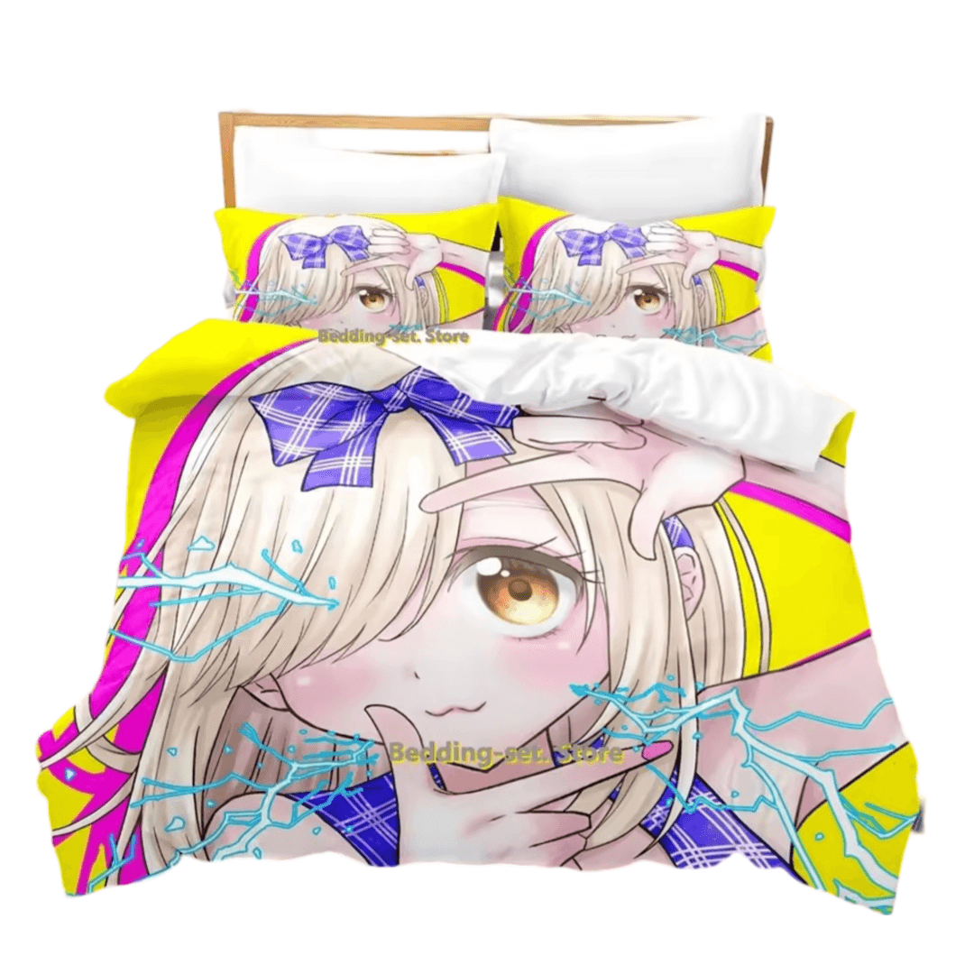 Anime A Couple Of Cuckoos Sachi Umino Printed Bedding Set