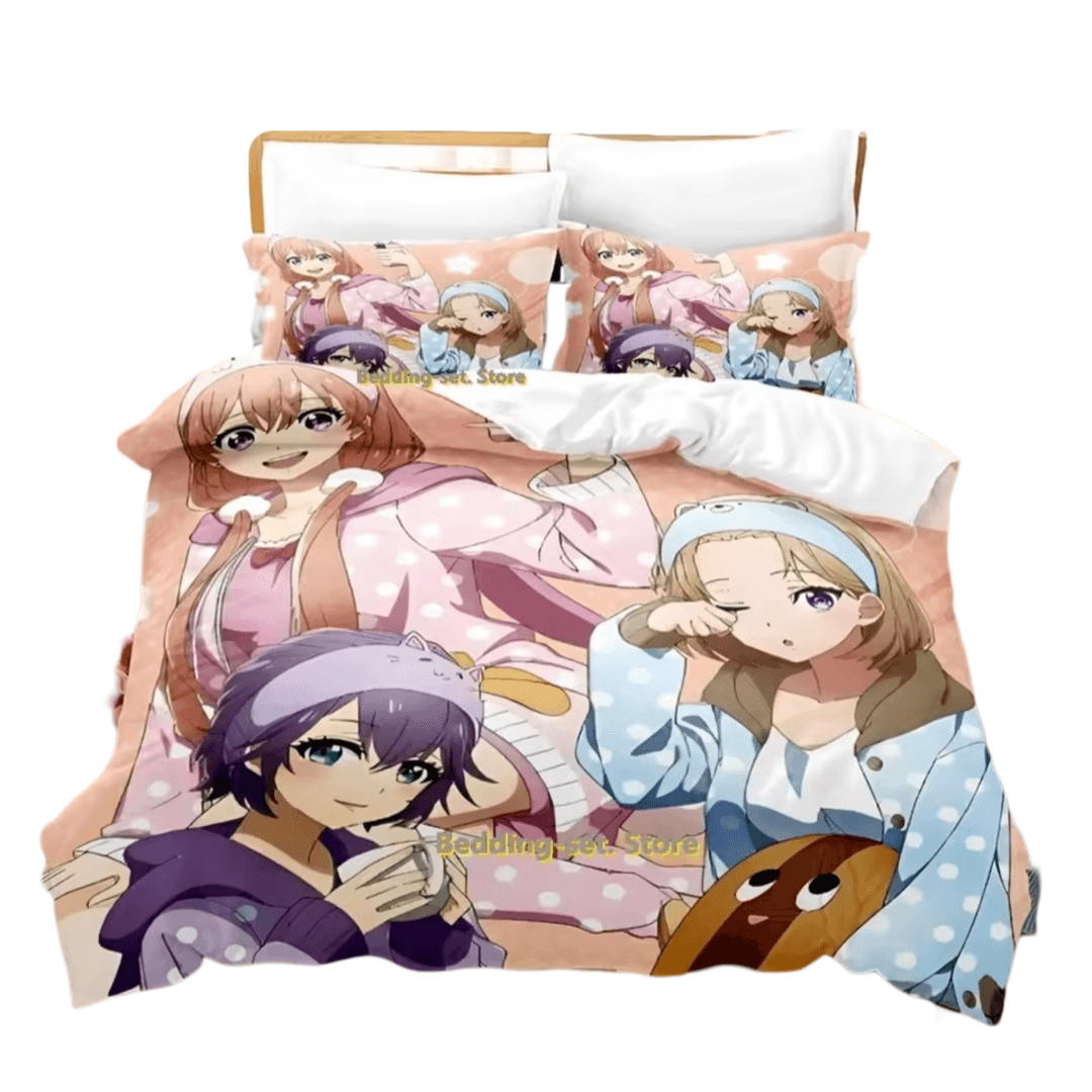 A Couple Of Cuckoos Anime Sachi Umino Printed Bedding Set