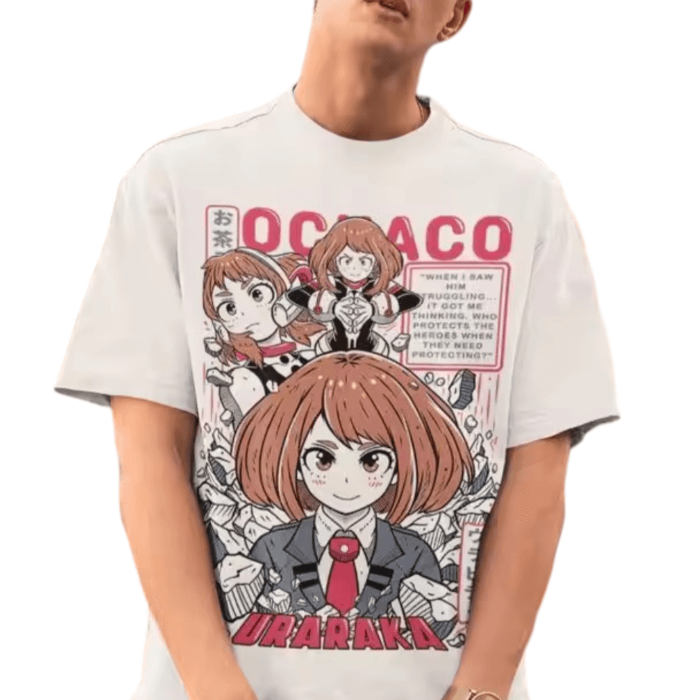 My Hero Academia Anime Ochaco Uraraka T-Shirt — detail 1