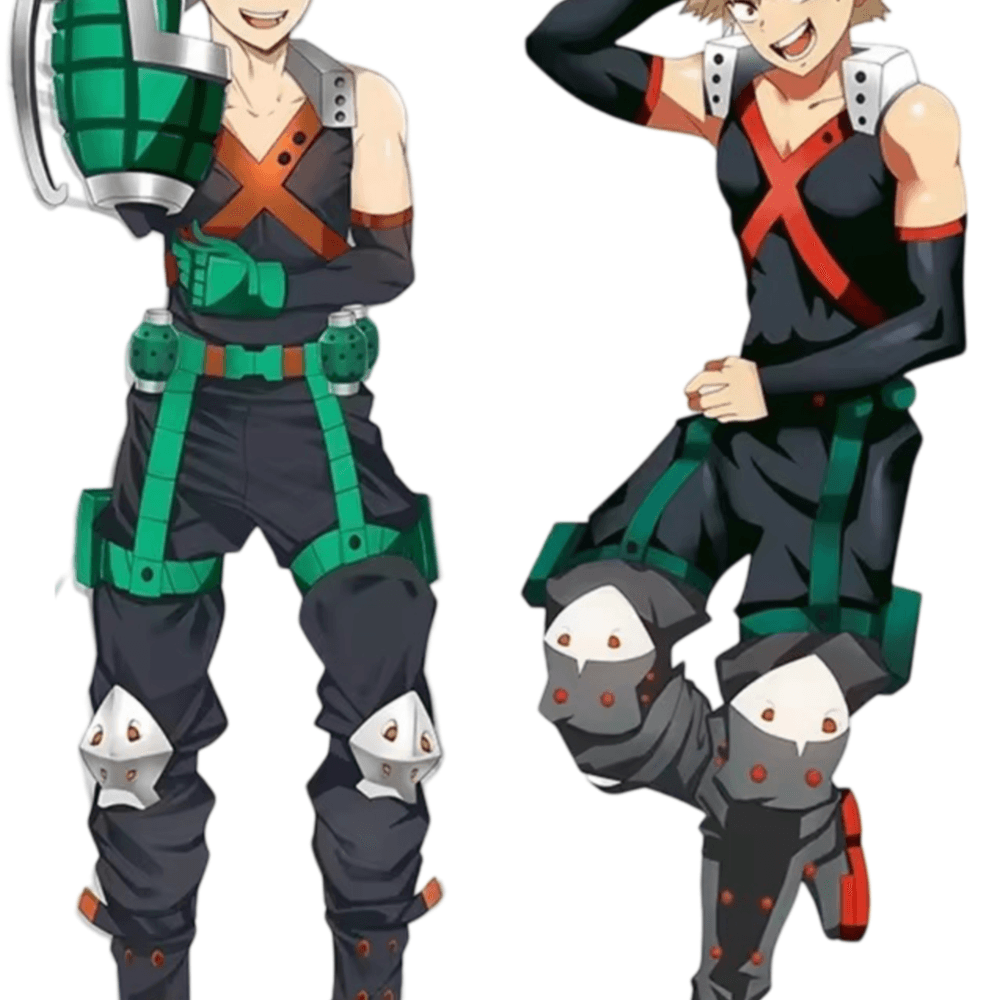 My Hero Academia Katsuki Bakugo Anime Double Side Print Hugging Body Cushion Cover