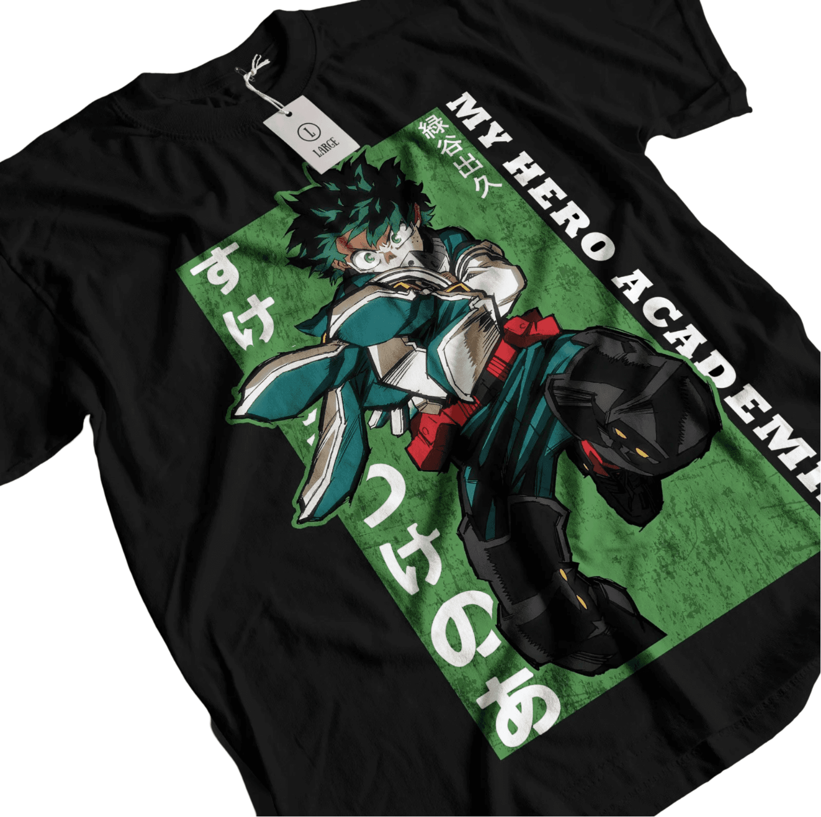 My Hero Academia Anime Izuku Midoriya Printed T-Shirt