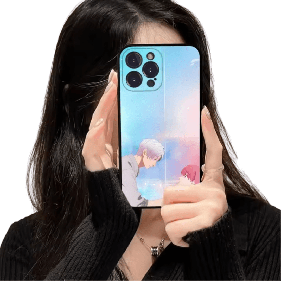 A Sign Of Affection Anime Yuki Itose And Itsuomi Nagi Silicone Phone Case For iPhone