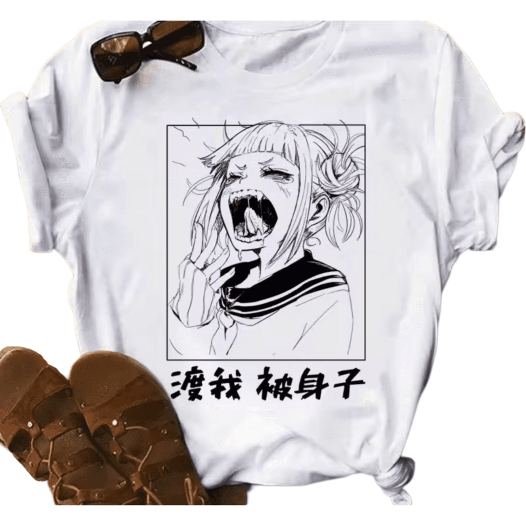 My Hero Academia Himiko Toga Anime Printed T-Shirt