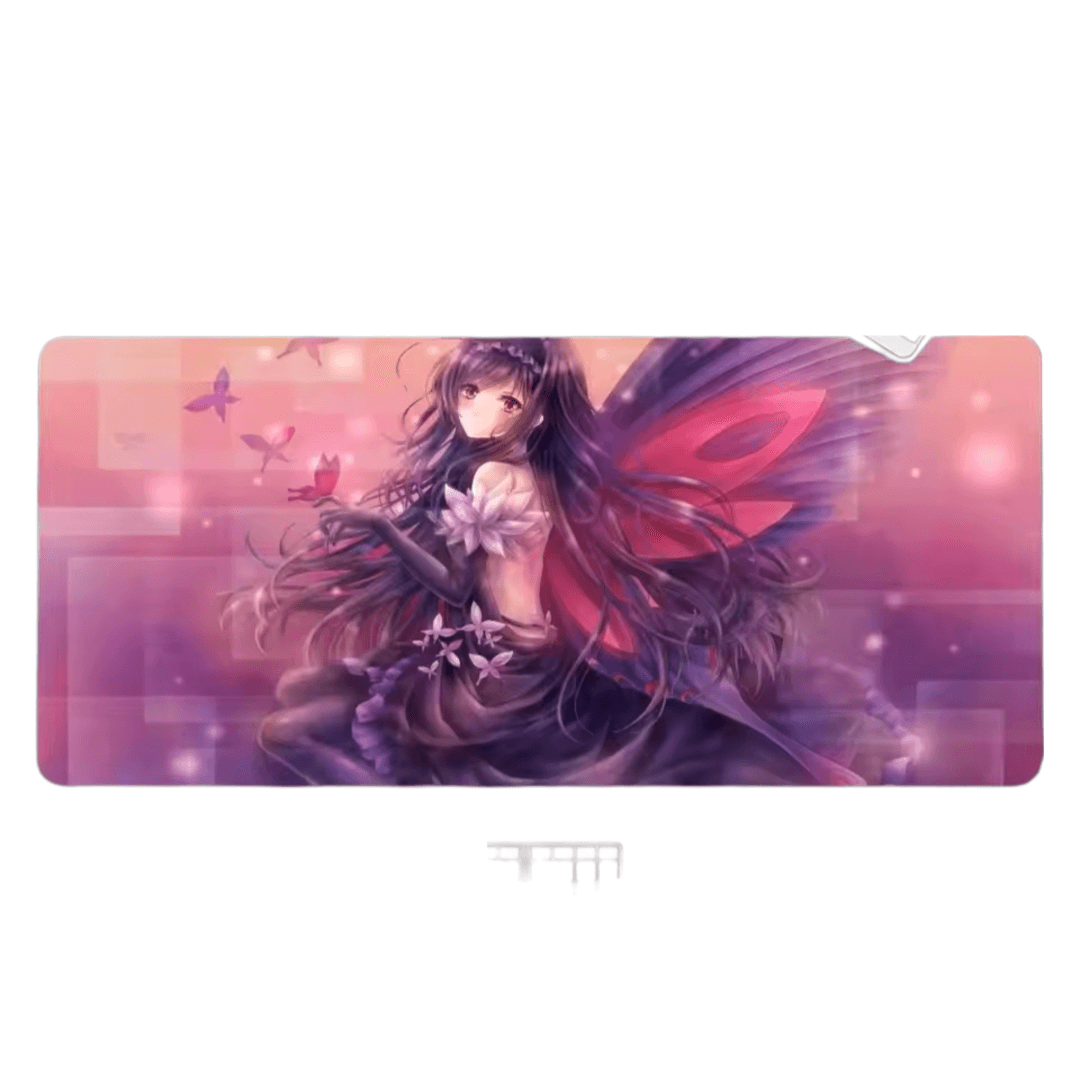 Anime Accel World Kuroyukihime Durable Rubber Mouse Pad