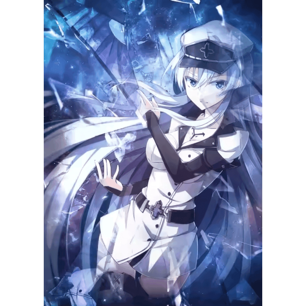 Akame Ga Kill Anime Esdeath Canvas Wall Decor