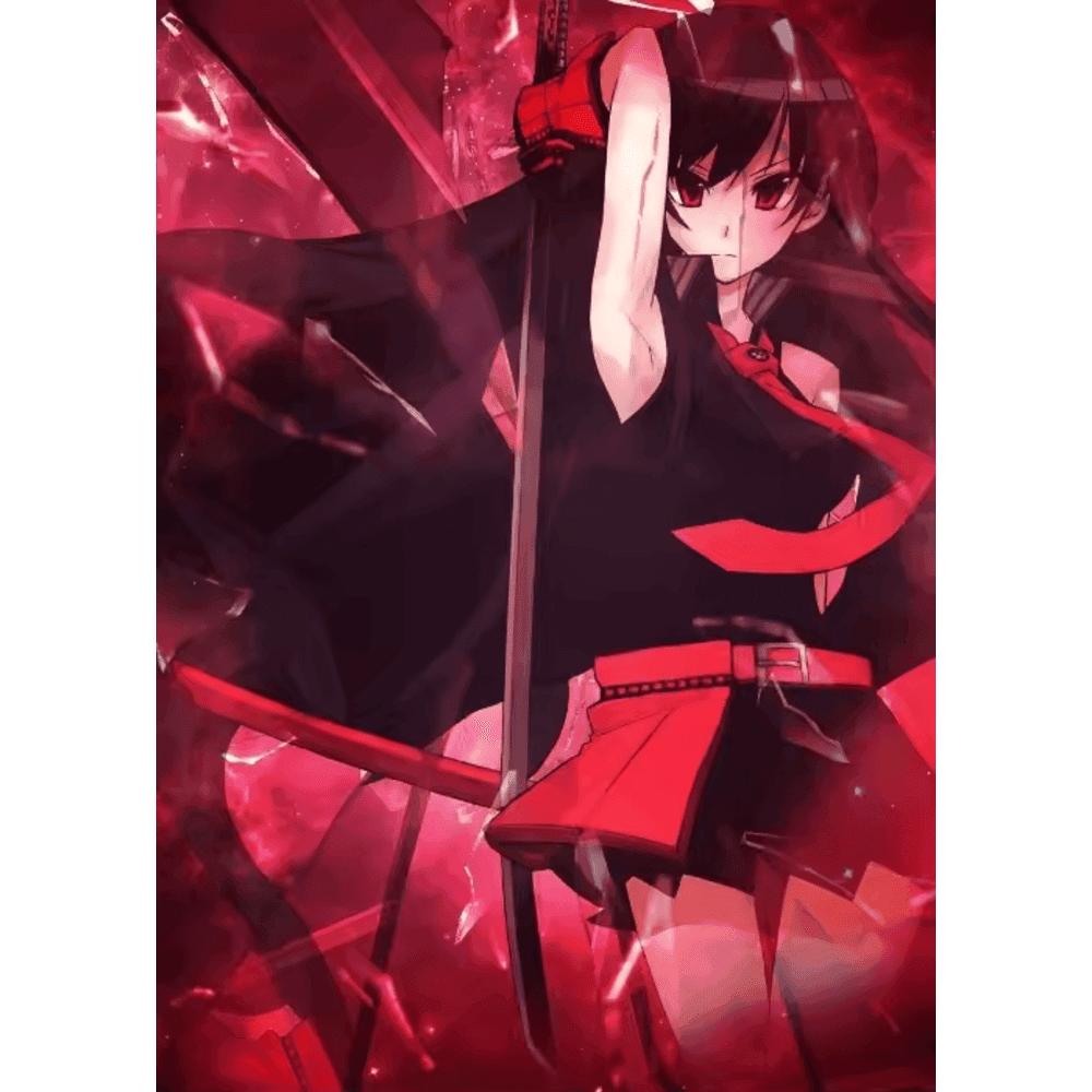 Anime Akame Ga Kill Akame Canvas Wall Art Picture