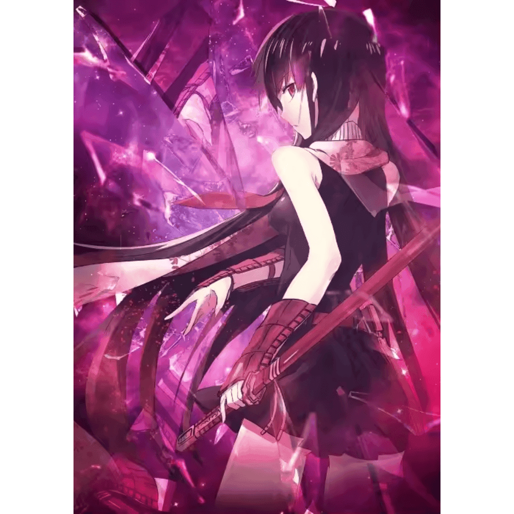 Akame Ga Kill Akame Anime Canvas Wall Decor