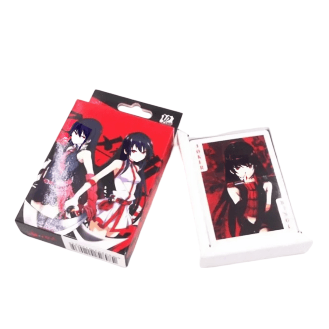 54Pcs Anime Akame Ga Kill Poker Board Game Cards