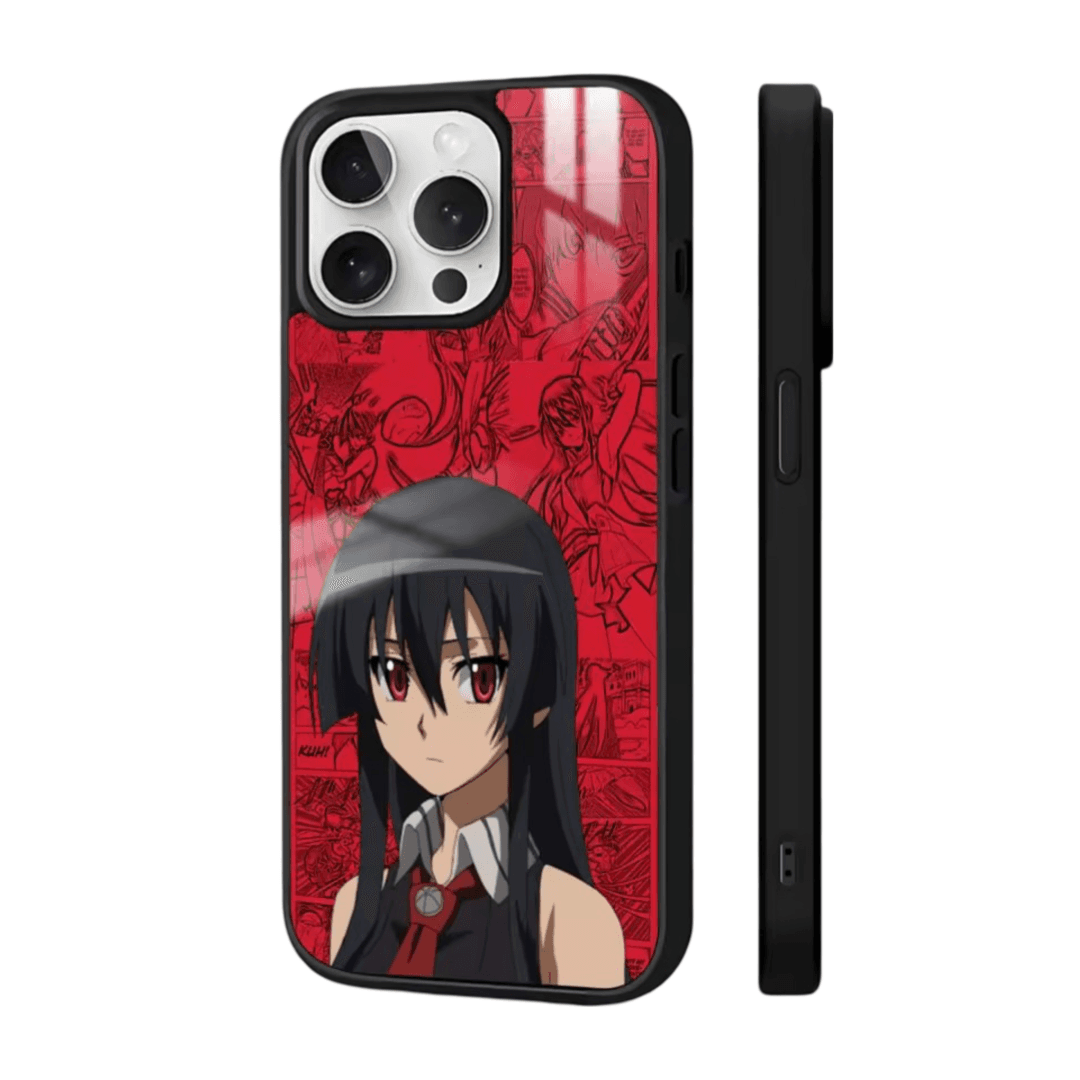 Anime Akame Ga Kill Akame Red Phone Case For iPhone