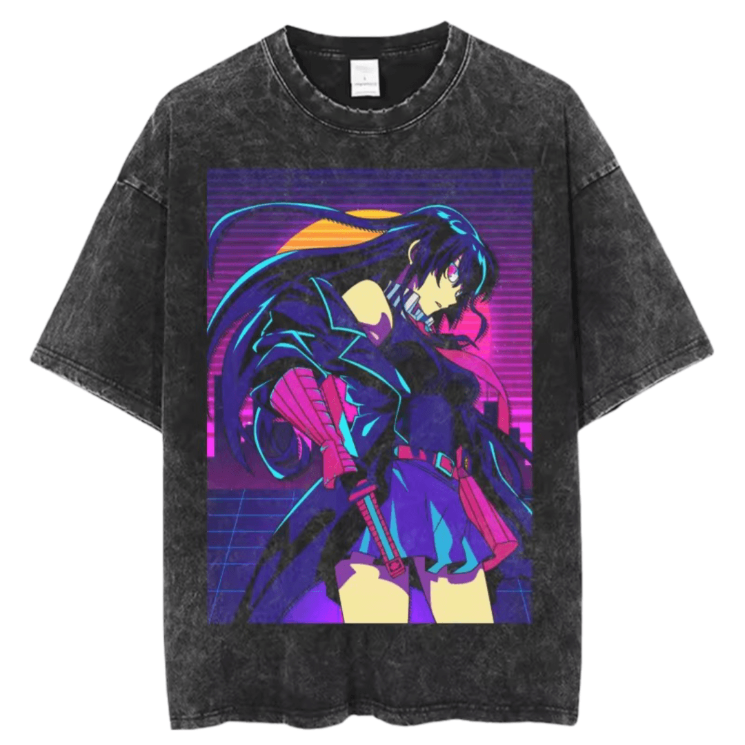 Anime Akame Ga Kill Akame Printed T-Shirt