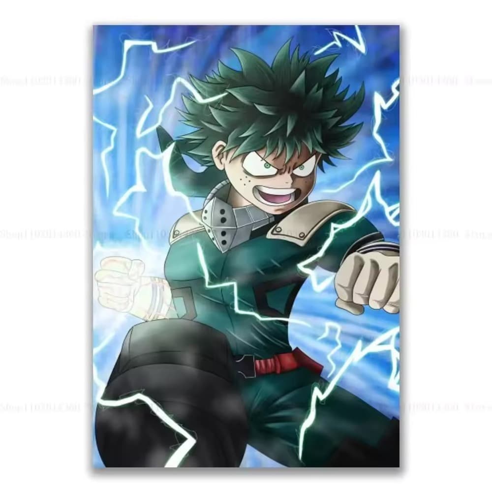 My Hero Academia Anime Izuku Midoriya Printed Poster