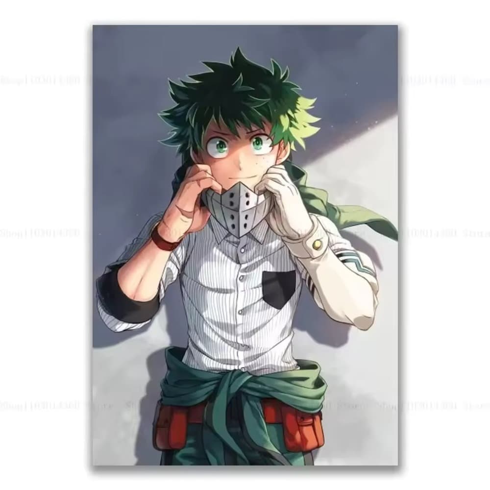 Anime My Hero Academia Izuku Midoriya Printed Poster