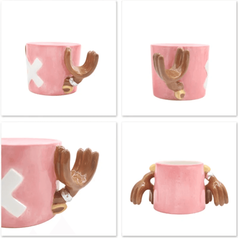 Anime One Piece Tony Tony Chopper Hat Shaped Ceramic Coffee Cup — detail 1