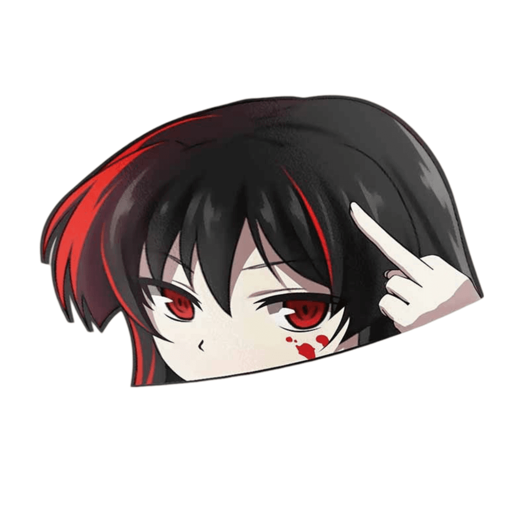 Anime Akame Ga Kill Car Sticker