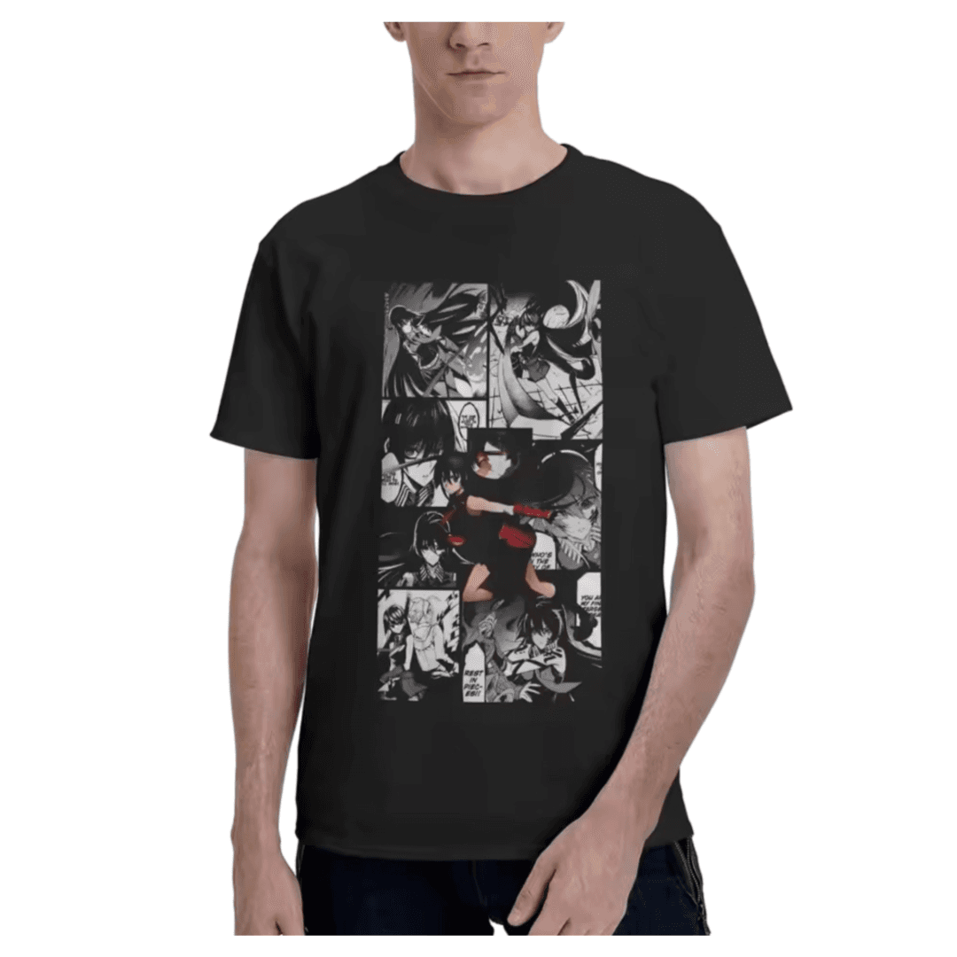 Anime Akame Ga Kill Short Sleeve Casual T-Shirt