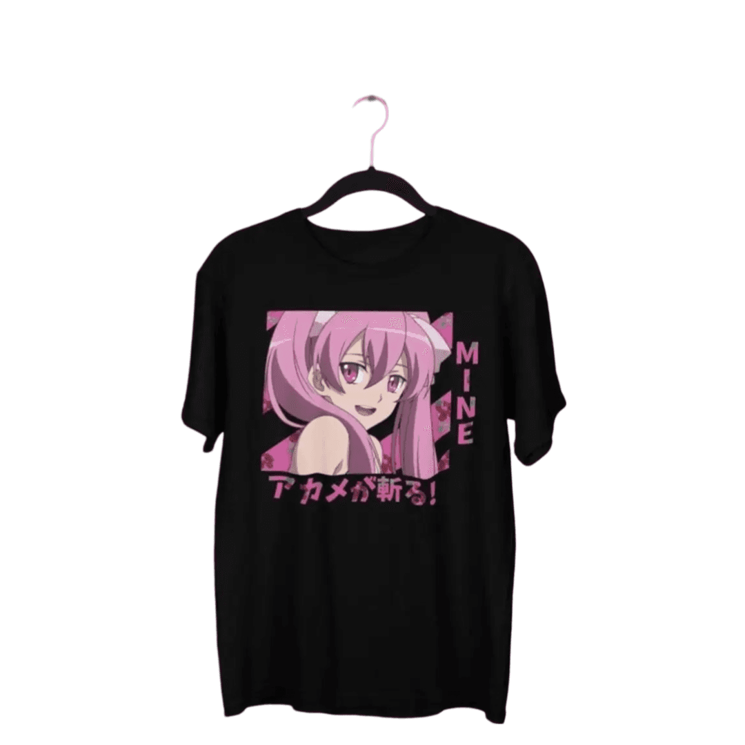 Anime Akame Ga Kill Mine Short Sleeve T-Shirt