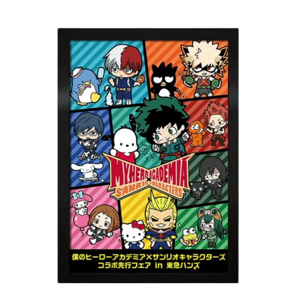 Anime My Hero Academia Vs Sanrio Painting Wall Decor