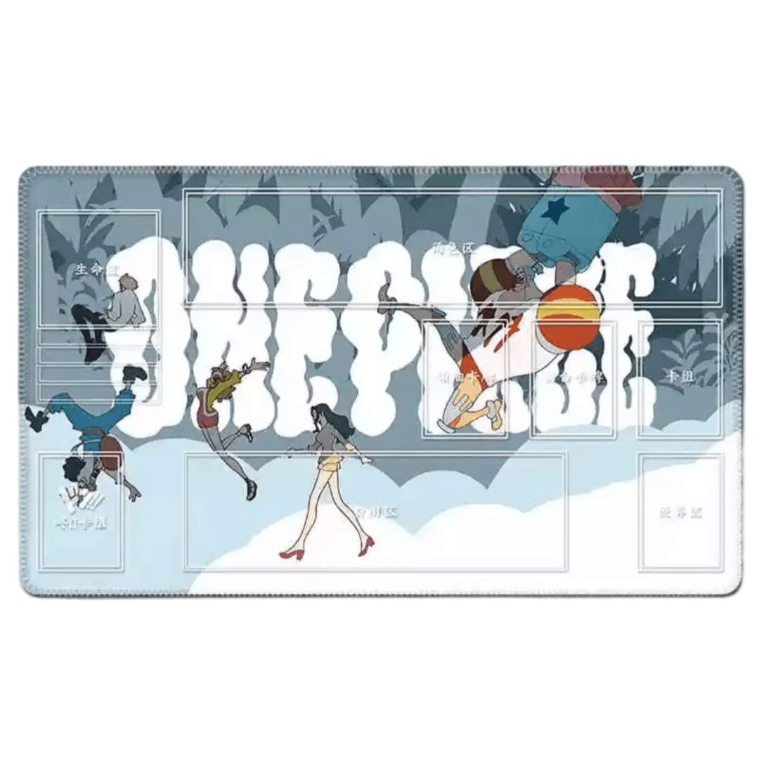 Anime One Piece Egghead Arc Trading Card Playmat
