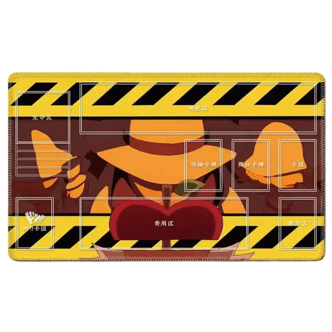One Piece Anime Luffy Trading Card Playmat