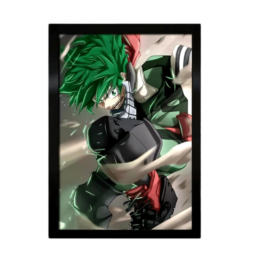 Anime Izuku Midoriya Painting Wall Decor