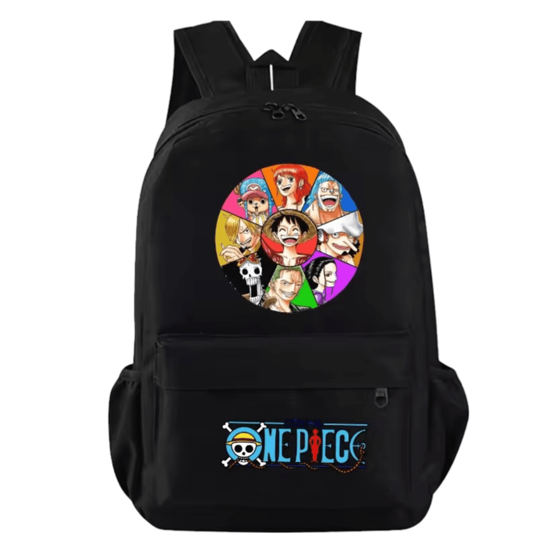 Anime One Piece Character Student Schoolbag