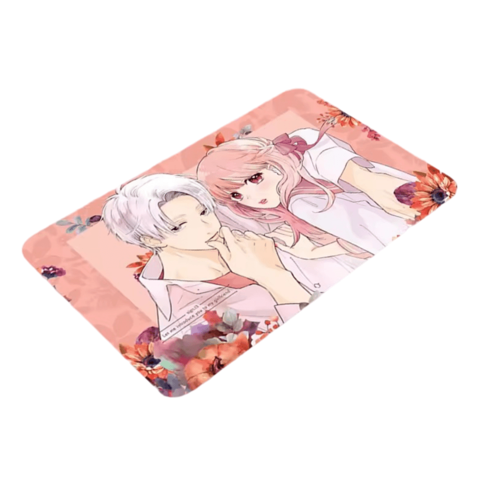 Anime Yuki Itose And Itsuomi Nagi Floor Mat