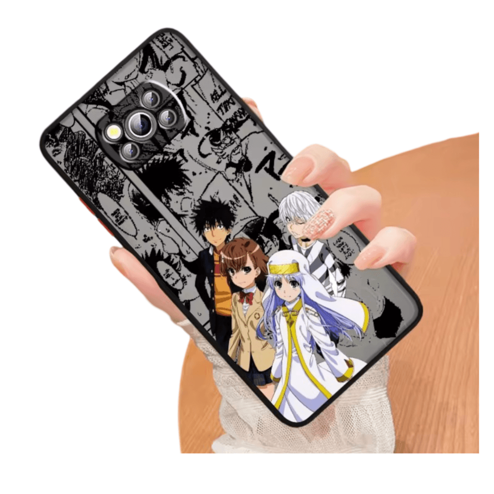 Anime A Certain Magical Index Print Phone Case For Xiaomi Mi Poco