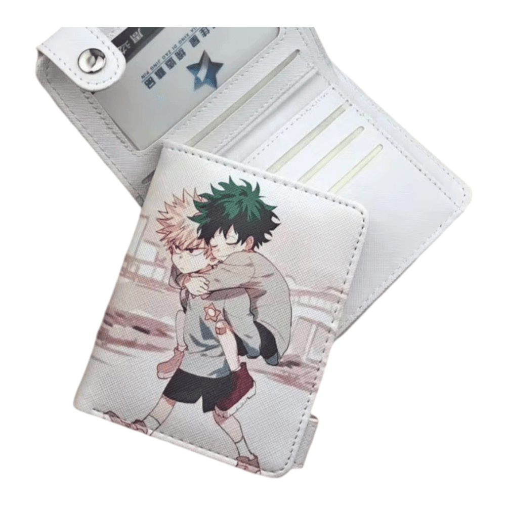 Anime Izuku Midoriya And Katsuki Bakugo Wallet