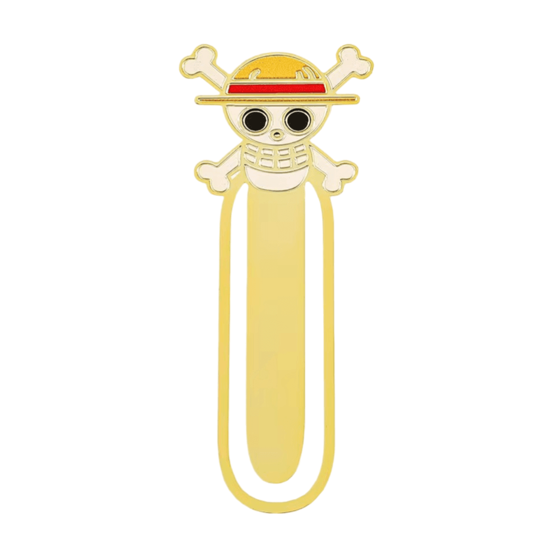 One Piece Anime Monkey D. Luffy Stainless Steel Bookmark