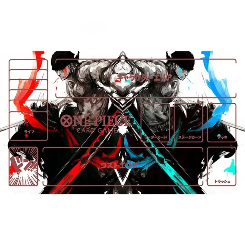 One Piece Roronoa Zoro Anime Trading Card Game Mat